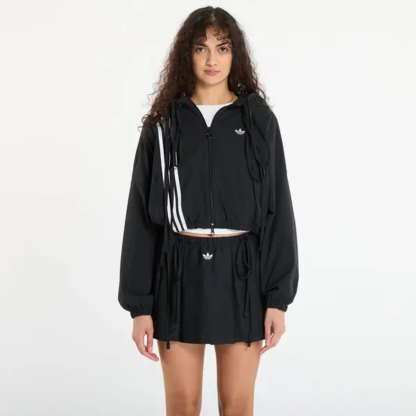 adidas Originals Jakna adidas Ribbon Off Placed 3-Stripes Tracktop Black M