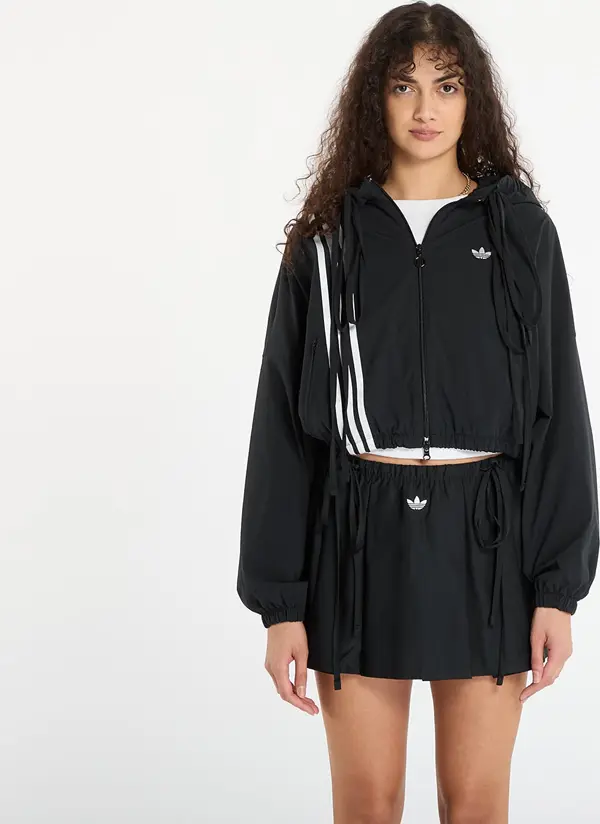 adidas Originals Jakna adidas Ribbon Off Placed 3-Stripes Tracktop Black S