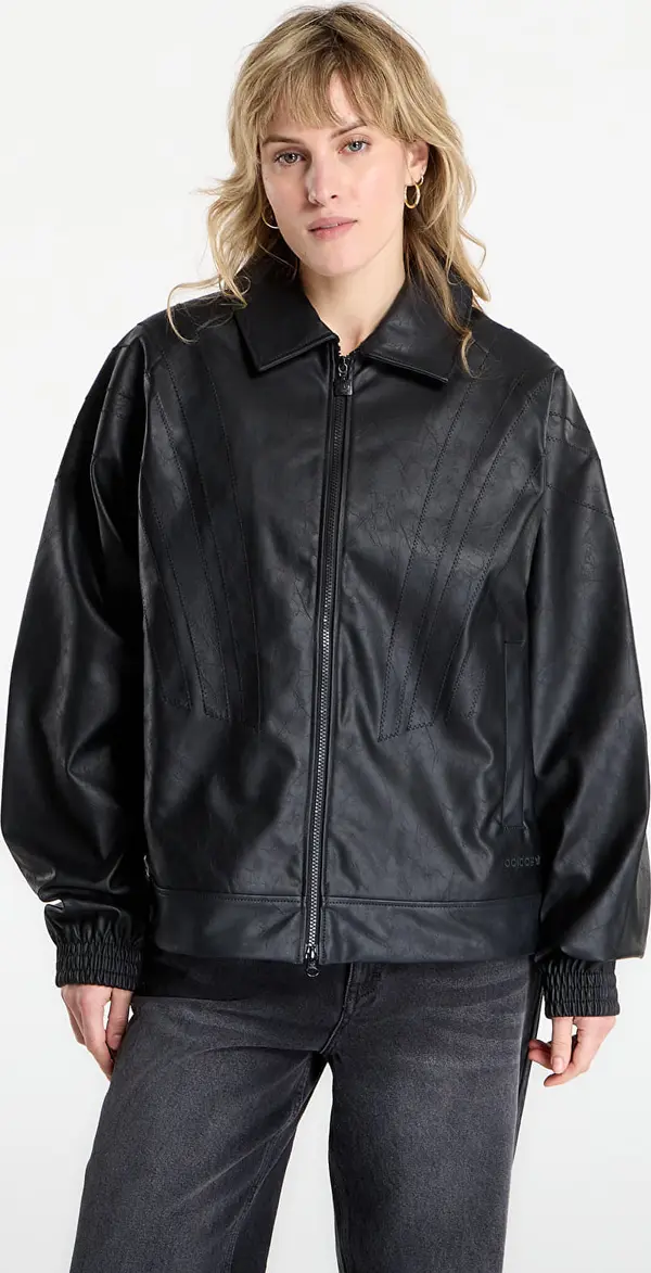 adidas Originals Jakna adidas Santiago Pleather Jacket Black XS