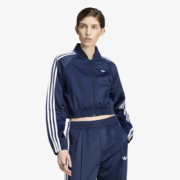 adidas Originals Jakna adidas Satin Sst Jacket Night Indigo/ White XS