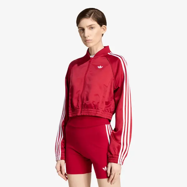 adidas Originals Jakna adidas Satin Sst Jacket Team Victory Red/ White XL