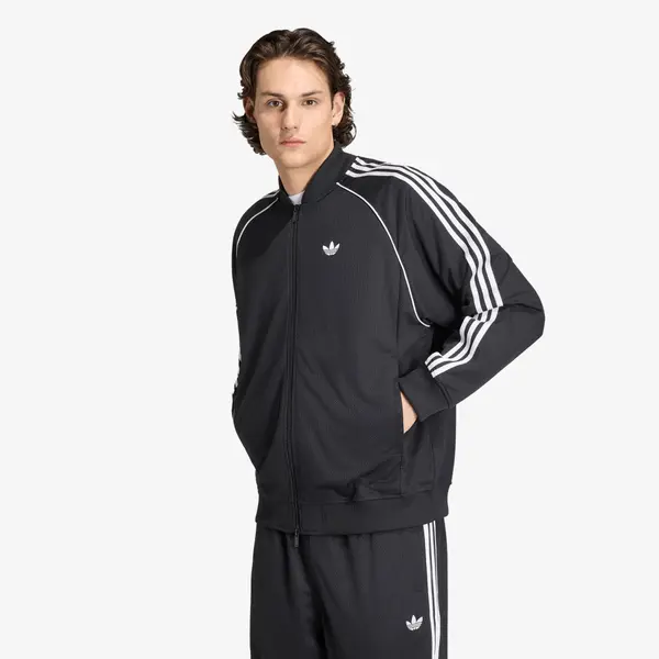adidas Originals Jakna adidas SST Adicolor Classics Mesh Tracktop Black L