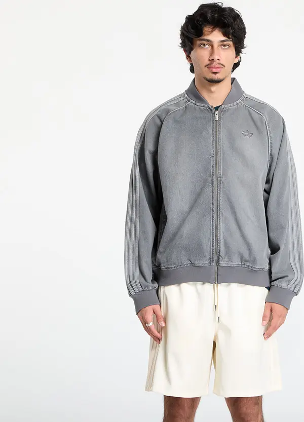 adidas Originals Jakna adidas SST Adicolor Loose Denim Jacket Light Denim XL