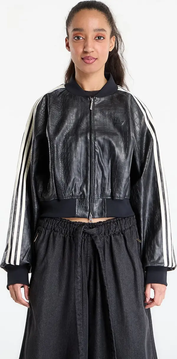 adidas Originals Jakna adidas Sst Pleather Jacket Black M