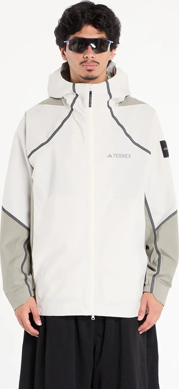 adidas Performance Jakna adidas Terrex x National Geographic CLIMAPROOF Rain Jacket Alumina/ Silver Pebble L