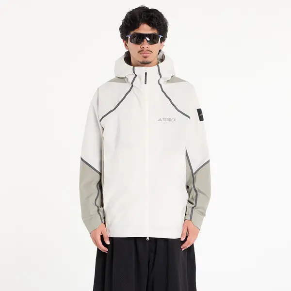 adidas Performance Jakna adidas Terrex x National Geographic CLIMAPROOF Rain Jacket Alumina/ Silver Pebble XL