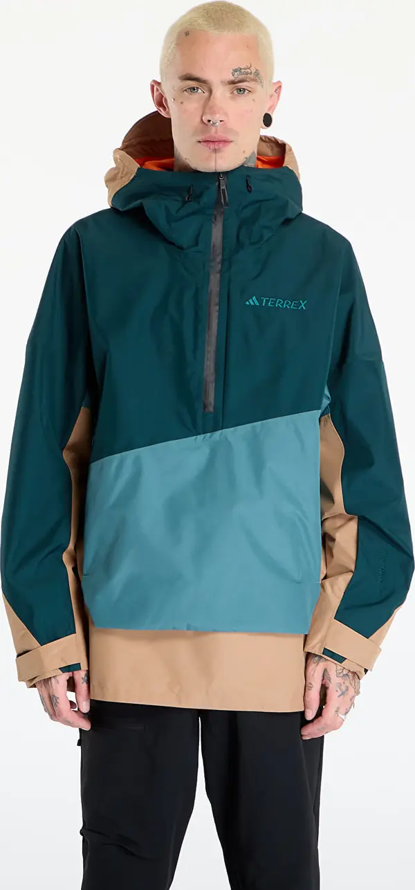 adidas Performance Jakna adidas Terrex Xploric 2 Layer Lined CLIMAPROOF Anorak Preloved Teal L
