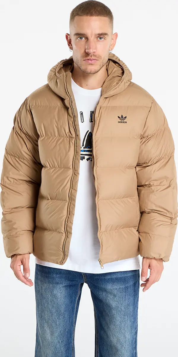 adidas Originals Jakna adidas Tonal Hooded Puffer Jacket Cardboard M