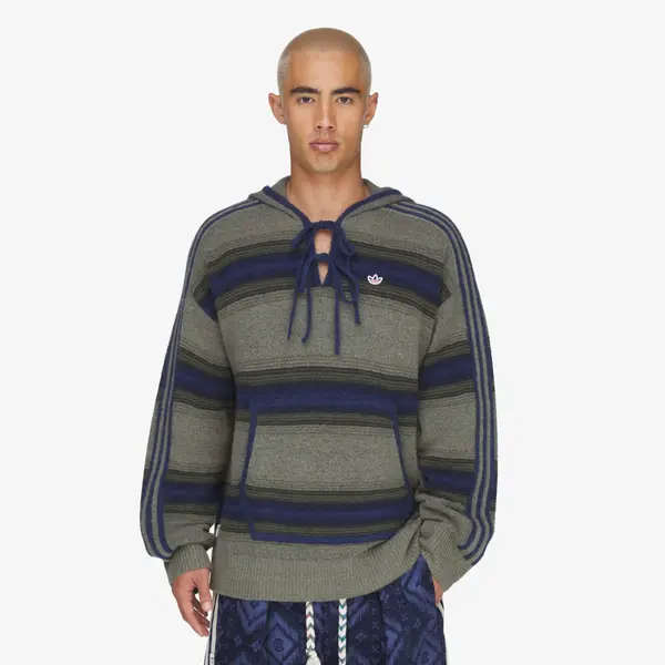 adidas Originals Jakna adidas x Clot Baja Jacket By Edison Chen UNISEX Trace Khaki/ Tech Indigo L