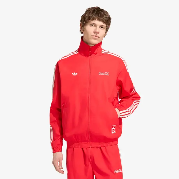 adidas Originals Jakna adidas x Coca Cola Classic Sport Firebird Track Jacket Vivid Red M