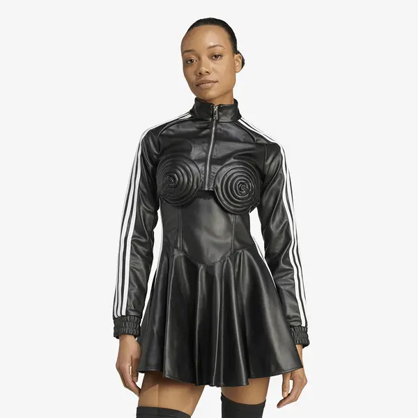 adidas Originals Jakna adidas x Jeremy Scott Faux Leather Track Top Black S