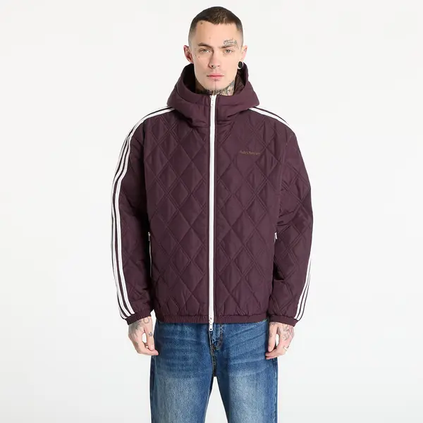 adidas Originals Jakna adidas x Wales Bonner Quilted Jacket Shadow Maroon/ Yellow L