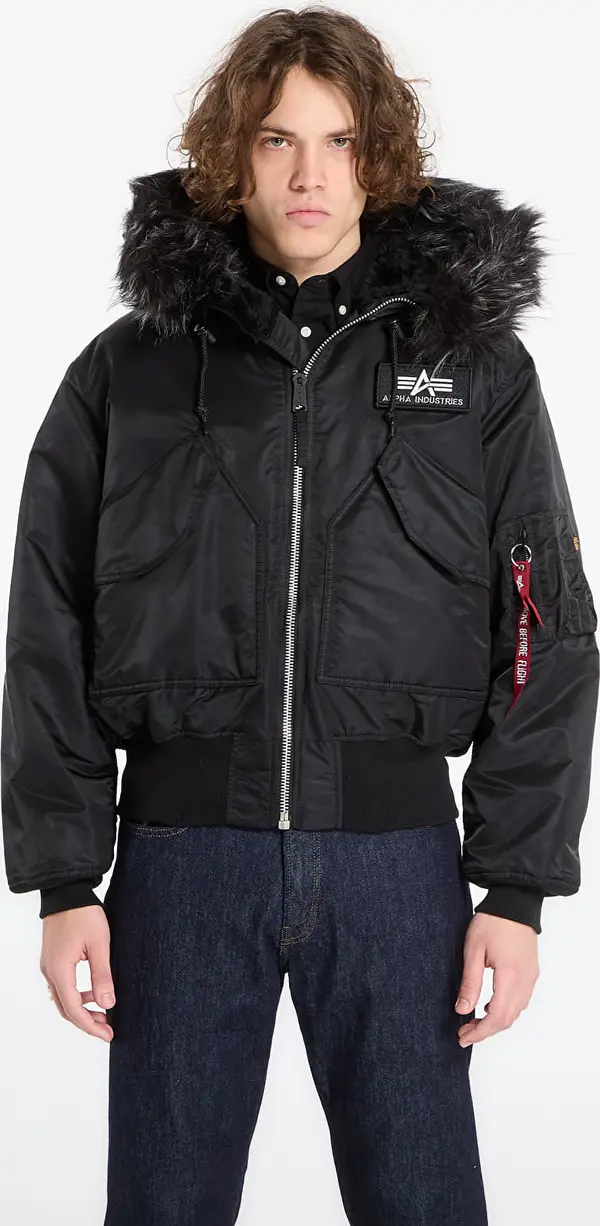 Alpha Industries Jakna Alpha Industries 45P Hooded Custom Black XL