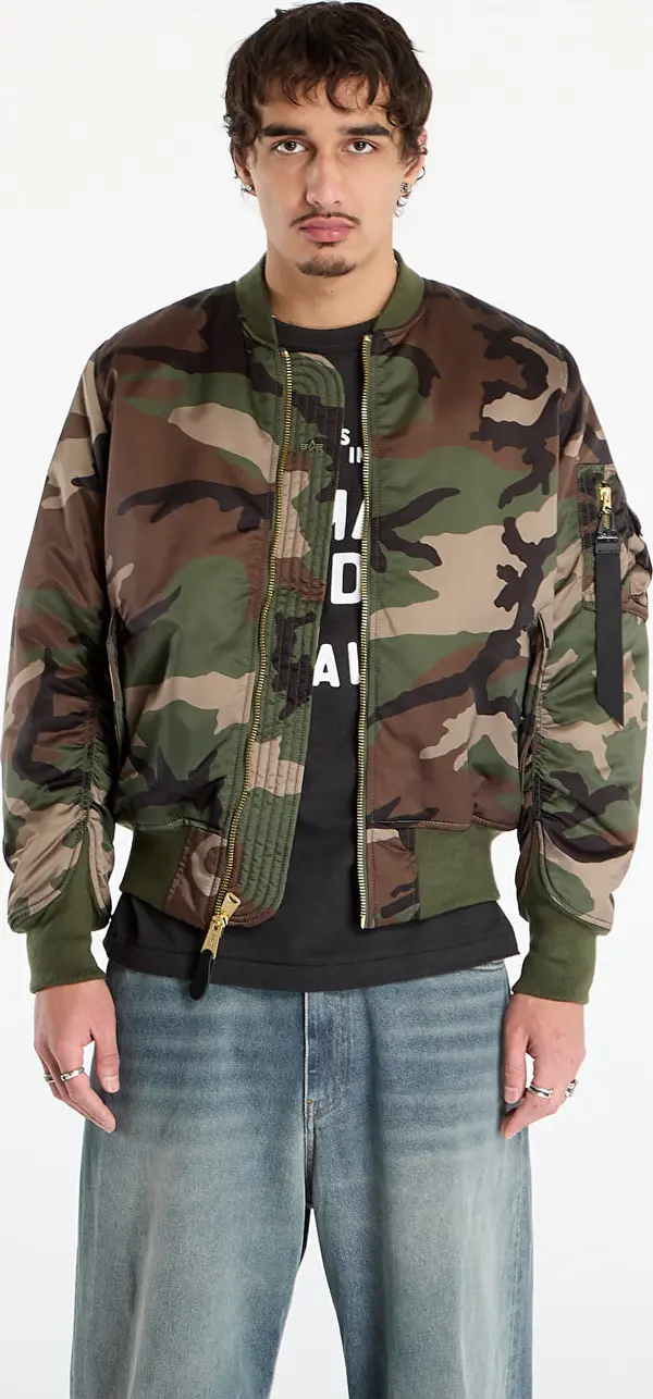 Alpha Industries Jakna Alpha Industries MA-1 Base Flight Jacket Camo Wdl Camo 65 L