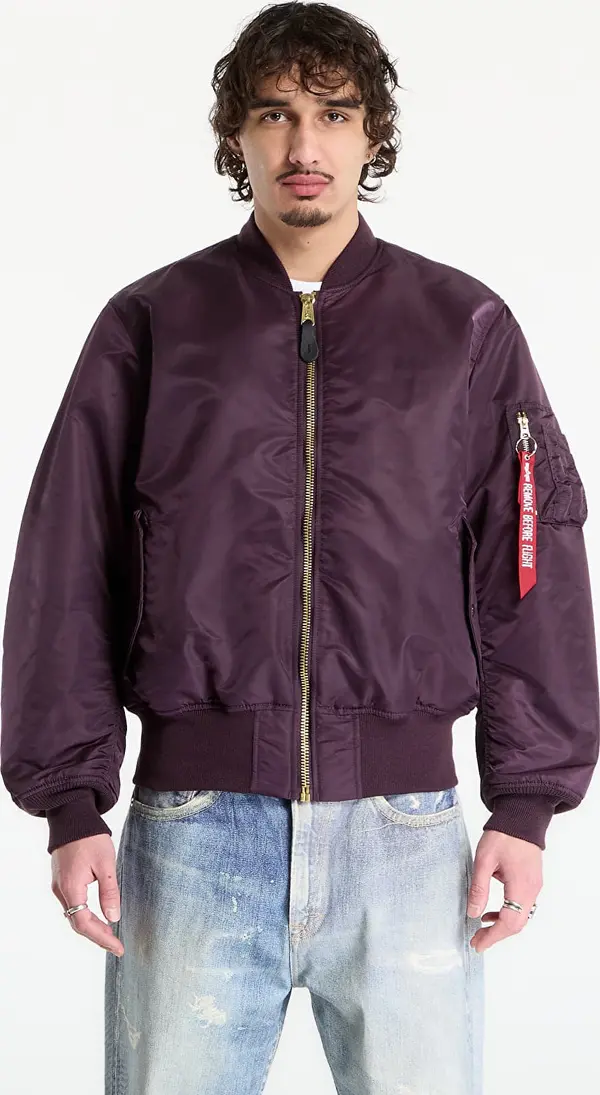 Alpha Industries Jakna Alpha Industries MA-1 Heritage Bomber Plum XL