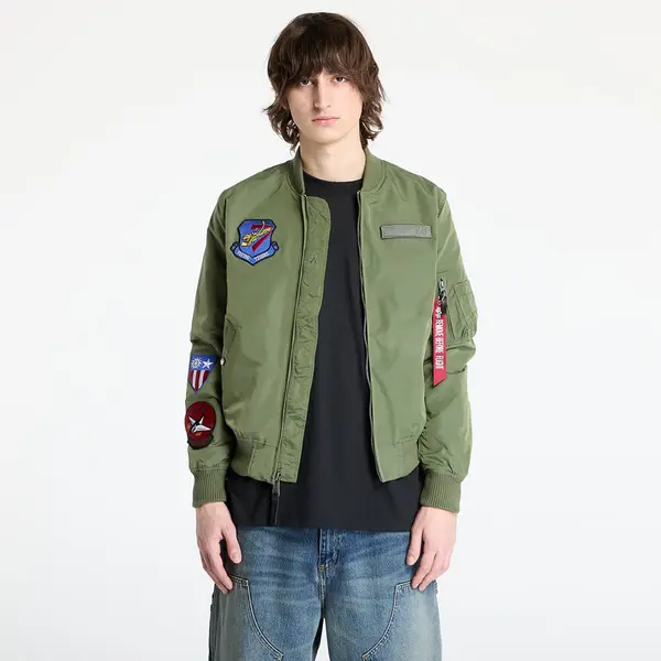 Alpha Industries Jakna Alpha Industries MA-1 TT Flying Tigers Sage Green M