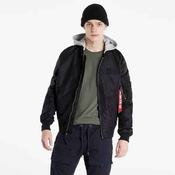 Alpha Industries Jakna Alpha Industries MA-1 TT Hood BP Reflective Jacket Black M