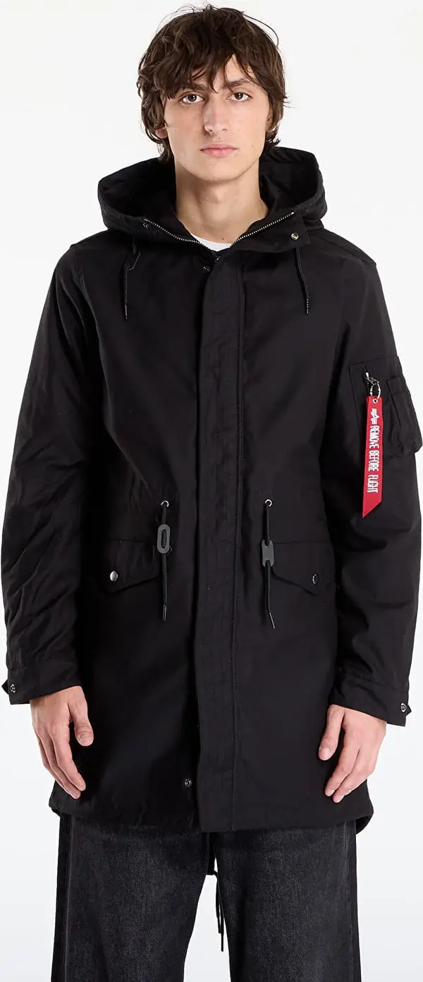 Alpha Industries Jakna Alpha Industries Studio M-51 Fishtail Backprint (2in1) Black L