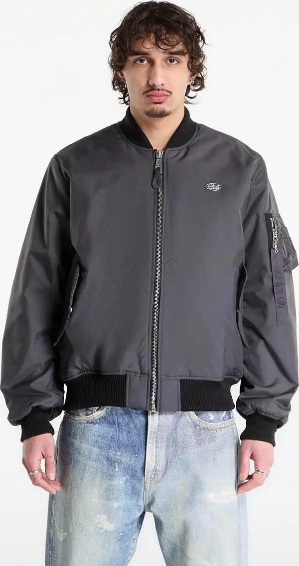 Alpha Industries Jakna Alpha Industries World Logo MA-1 Vintage Grey M