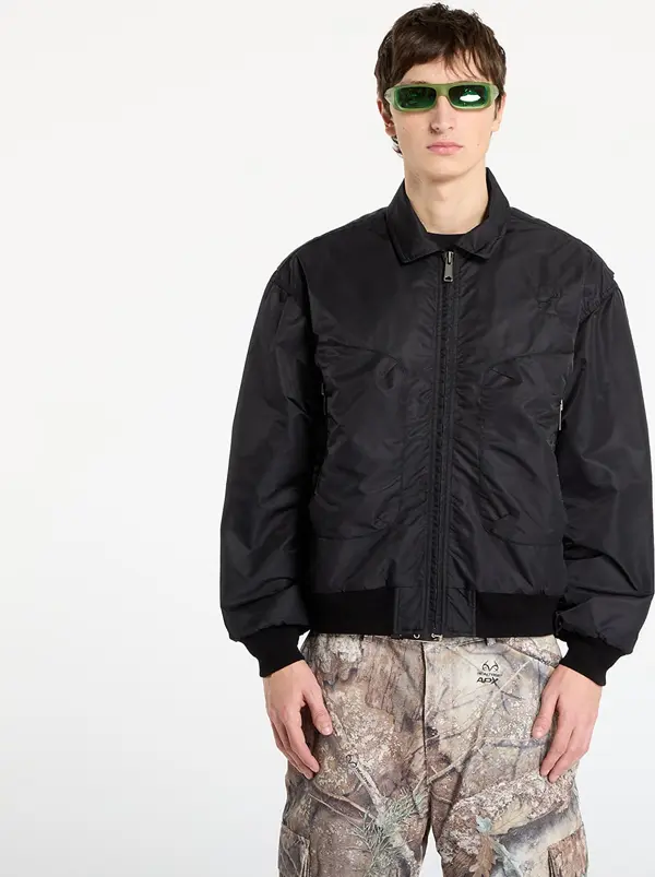 Brain Dead Jakna Brain Dead Embroidered 3D Flight Jacket Black L