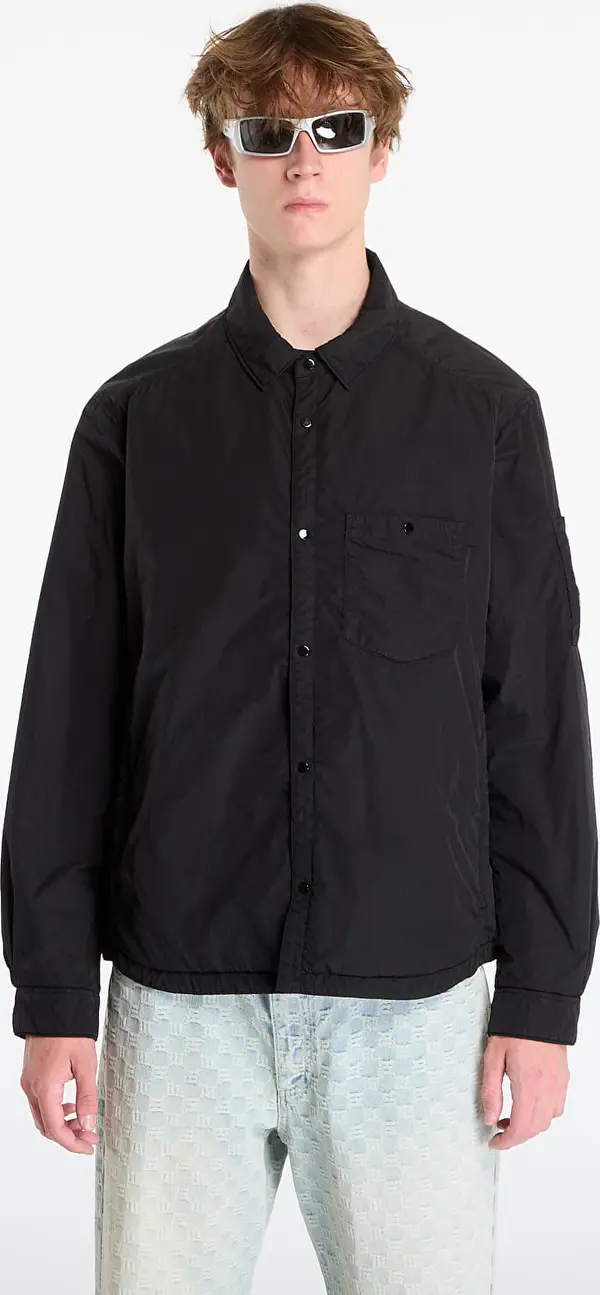 C.P. Company Jakna C.P. Company Chrome-R Lens Button Overshirt Black XXL