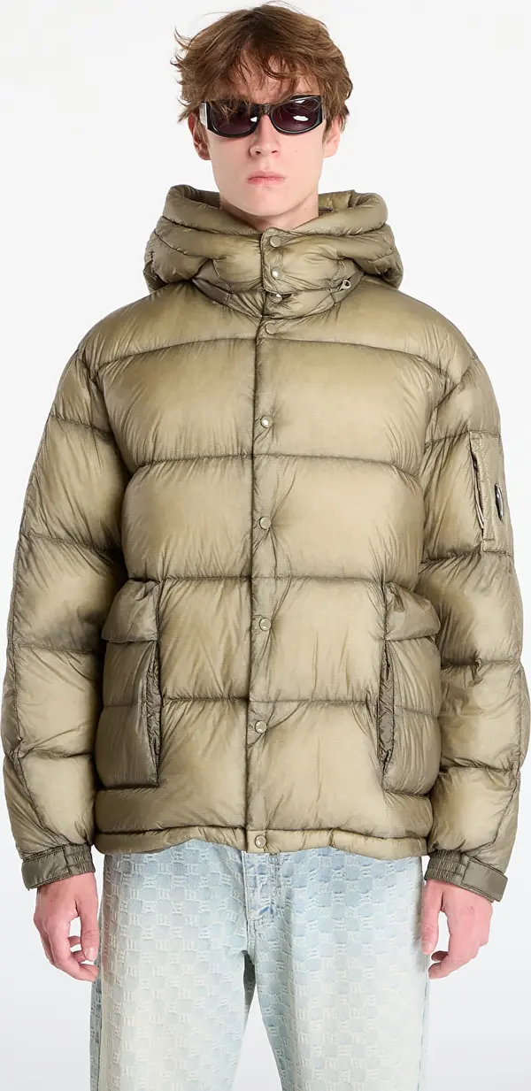 C.P. Company Jakna C.P. Company D.D. Shell Detachable Hood Down Jacket Fungi Grey S