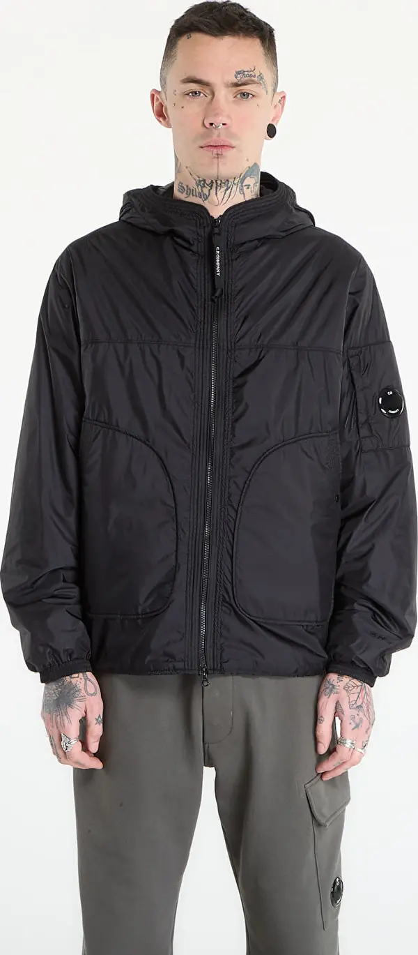 C.P. Company Jakna C.P. Company Nada Shield Packable Primaloft® Evolve Hooded Lens Jacket Black XL