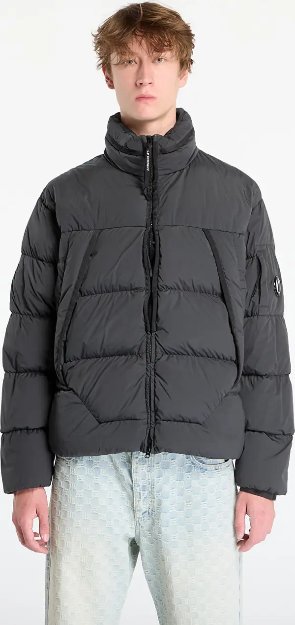 C.P. Company Jakna C.P. Company Nycra-R Hooded Down Jacket Dark Shadow Grey XL