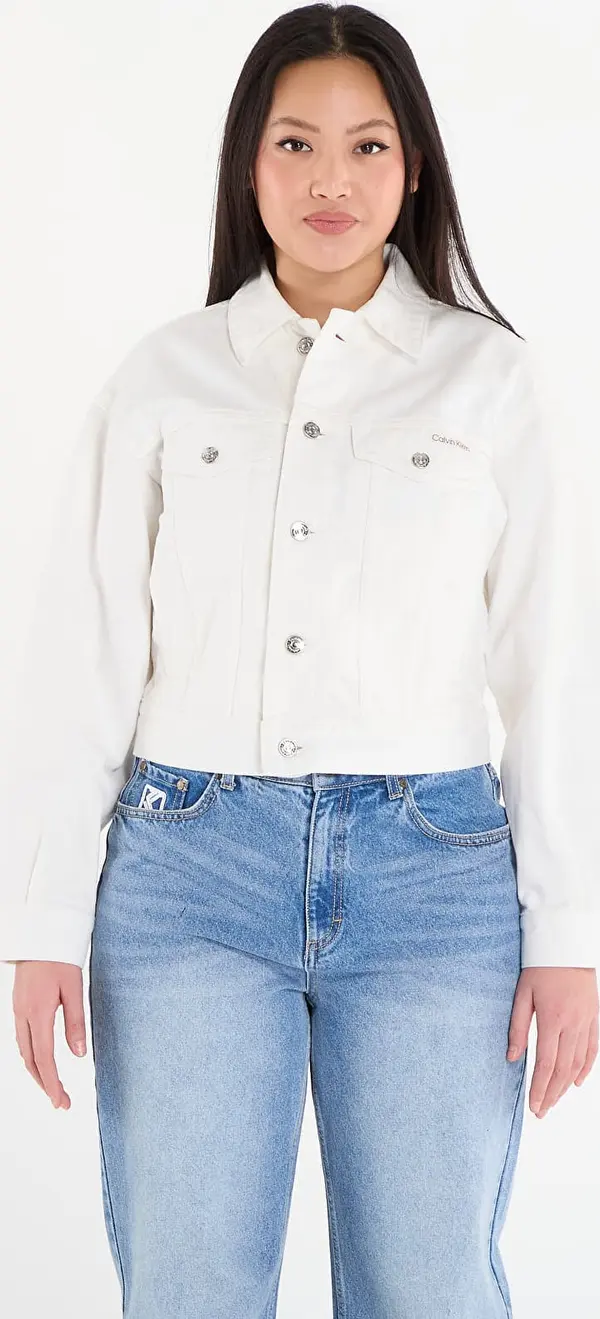 Calvin Klein Jakna Calvin Klein 90S Trucker Jacket Chalk White L