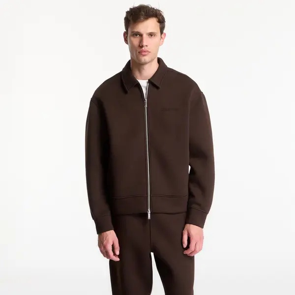 Calvin Klein Jakna Calvin Klein Ls Cooling Spacer Fz Shirt Jacket Dark Coffee L