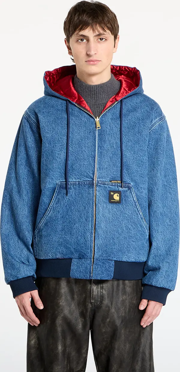 Carhartt WIP Jakna Carhartt WIP 50 Years Anniversary OG Active Jacket Canvas UNISEX Blue/ USA Red Stone Bleached S