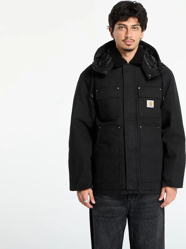 Carhartt WIP Jakna Carhartt WIP Ambel Coat UNISEX Black/ Black Stone Washed L