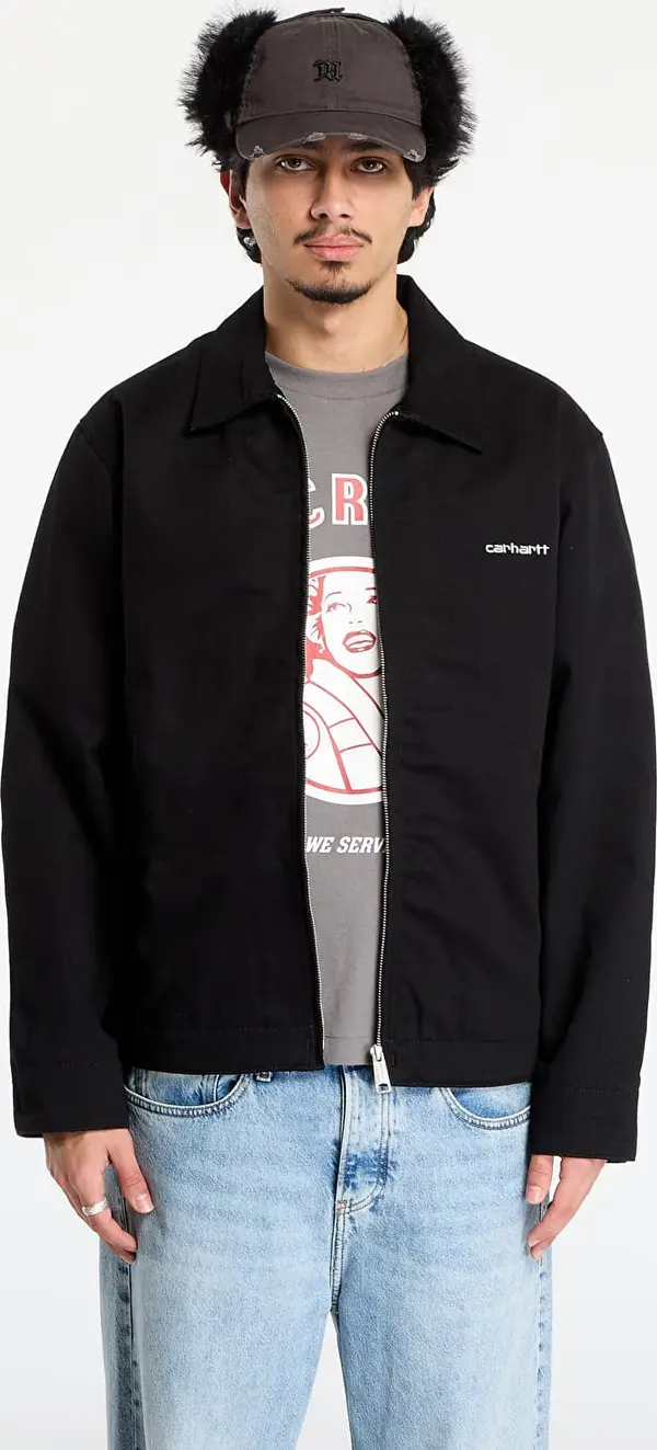 Carhartt WIP Jakna Carhartt WIP Module Script Jacket UNISEX Black/ White Rigid XL