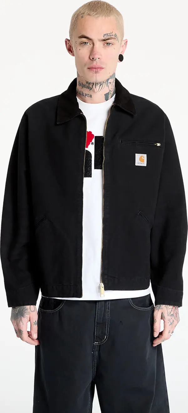 Carhartt WIP Jakna Carhartt WIP OG Detroit Jacket UNISEX Black/ Black Aged Canvas S
