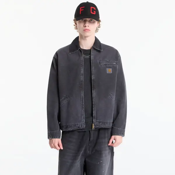 Carhartt WIP Jakna Carhartt WIP OG Detroit Jacket UNISEX Black/ Black Destroy Wash XL