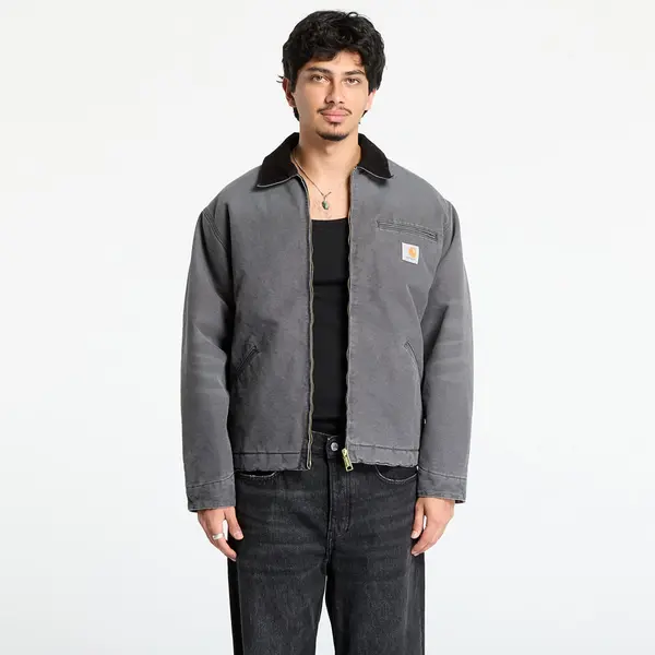 Carhartt WIP Jakna Carhartt WIP OG Detroit Jacket UNISEX Graphite/ Black Stone Canvas XL