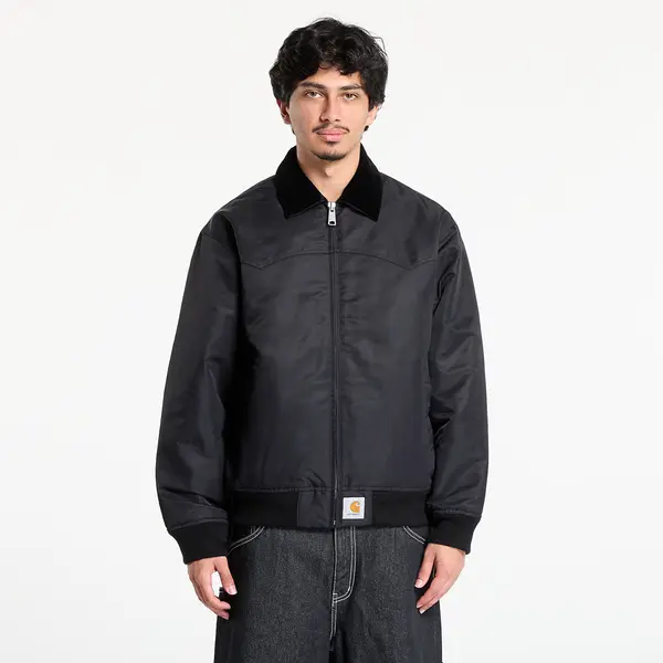 Carhartt WIP Jakna Carhartt WIP Santa Fe Alumni Jacket UNISEX Black/ Scarlet S