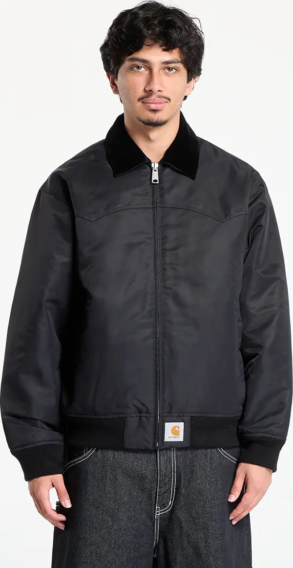 Carhartt WIP Jakna Carhartt WIP Santa Fe Alumni Jacket UNISEX Black/ Scarlet S