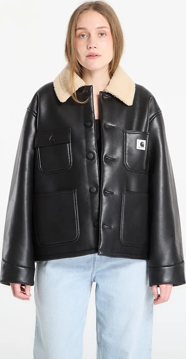 Carhartt WIP Jakna Carhartt WIP W' Shepton OG Michigan Coat Black/ Natural L