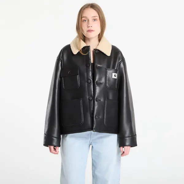Carhartt WIP Jakna Carhartt WIP W' Shepton OG Michigan Coat Black/ Natural XS