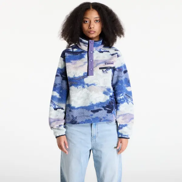 Columbia Jakna Columbia Helvetia™ II Cropped Sherpa Half Snap Fleece With Print Nocturnal/ Dreaming L