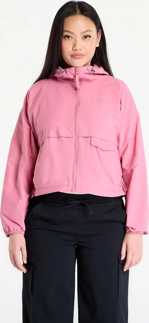 Columbia Jakna Columbia Spire Valley™ Cropped Hooded Windbreaker Rosette L