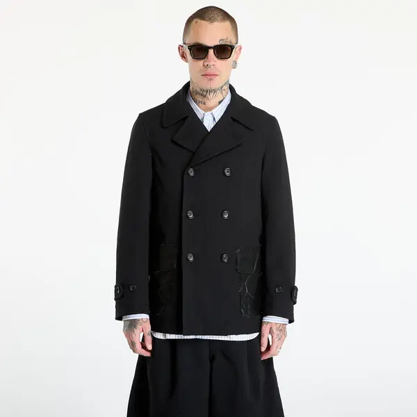 Comme des Garçons SHIRT Jakna Comme des Garçons SHIRT Double Breasted Coat Black S