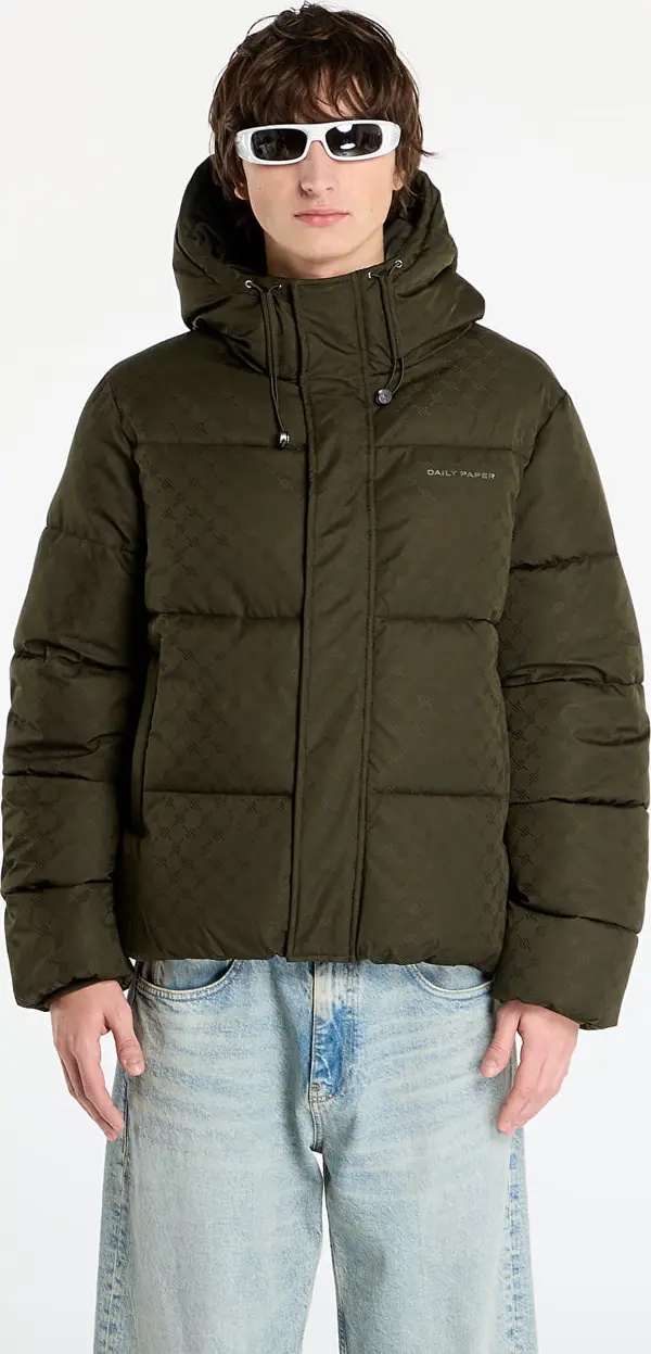 Daily Paper Jakna Daily Paper Monogram Puffer Jacket UNISEX Rosin Green L