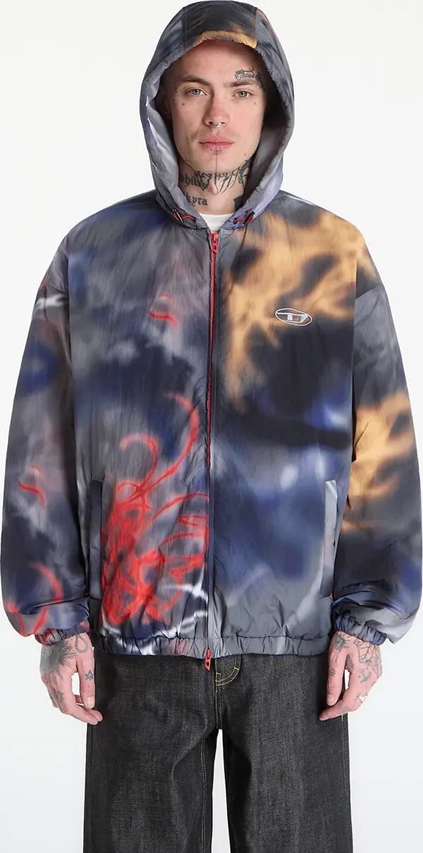 Diesel Jakna Diesel J-Mirr Jacket Grey/ Purple 48