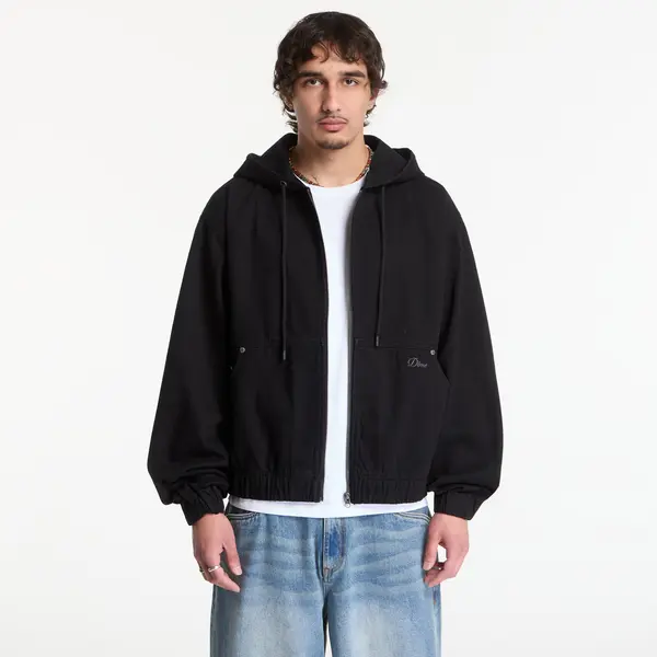 DIME Jakna Dime Hooded Denim Jacket UNISEX Black S