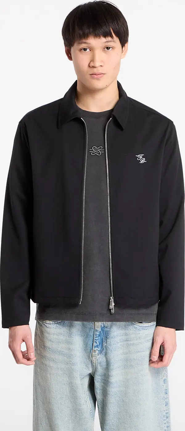 Filling Pieces Jakna Filling Pieces Coach Jacket Twill Wool Black S