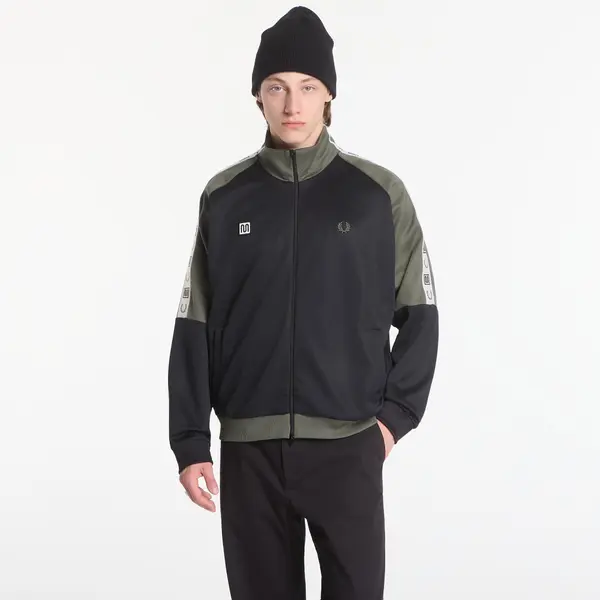 FRED PERRY Jakna Fred Perry Meyba Taped Raglan Trackjacket Black L