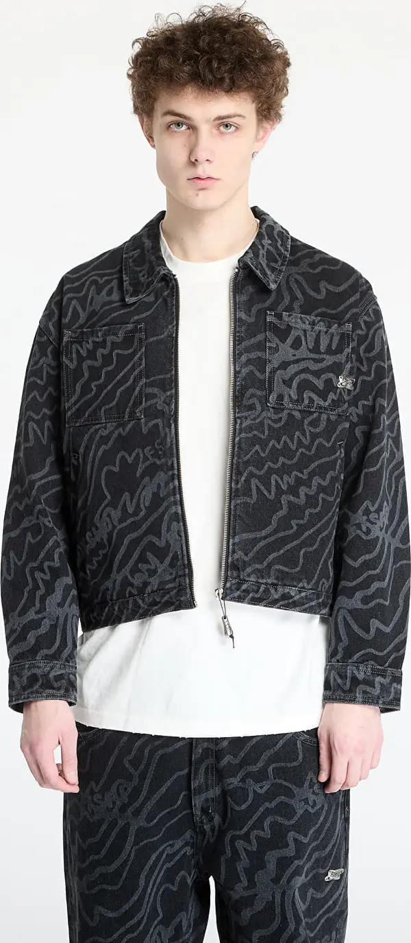 FTSHP Jakna FTSHP Silver Lining Denim Jacket UNISEX Black S