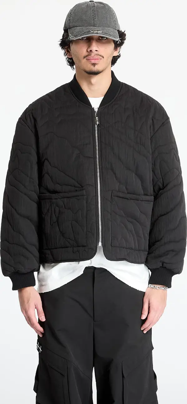FTSHP Jakna FTSHP Silver Lining Quilted Jacket UNISEX Black XXL